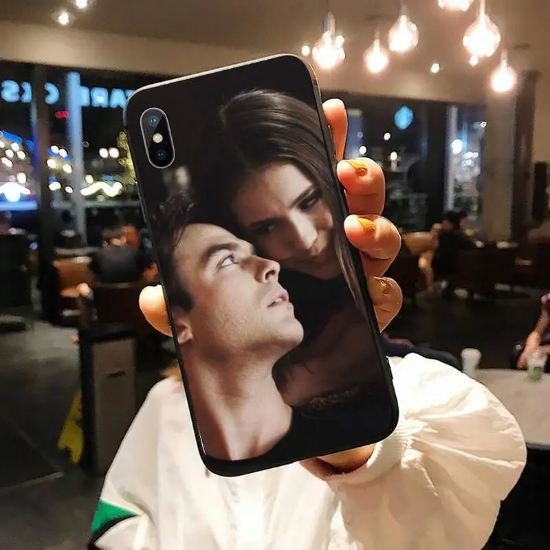 

The Vampire Diaries Stefan Damon Phone Case for iPhone 11 12 pro XS MAX 8 7 6 6S Plus X 5S SE 2020 XR