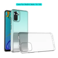 ultra thin transparent tpu phone case clear protection soft shell dot pattern back cover for xiaomi redmi note 10 pro max 10s