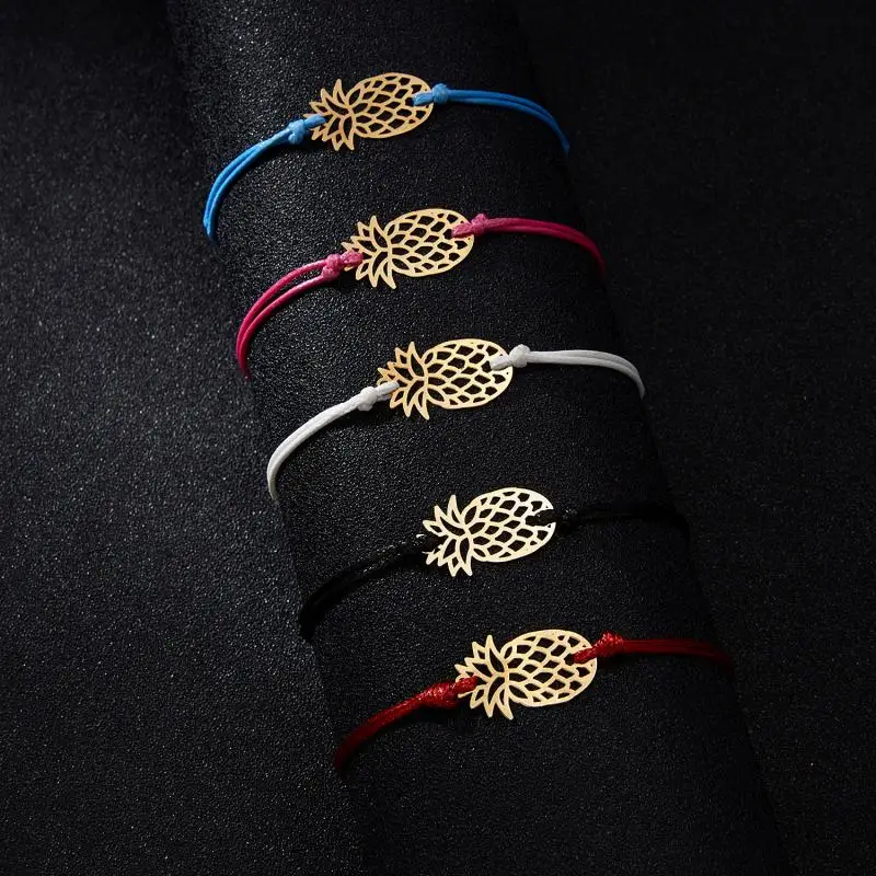 Сплав ананас бумажные браслеты для карт унисекс регулируемые ручная работа 5