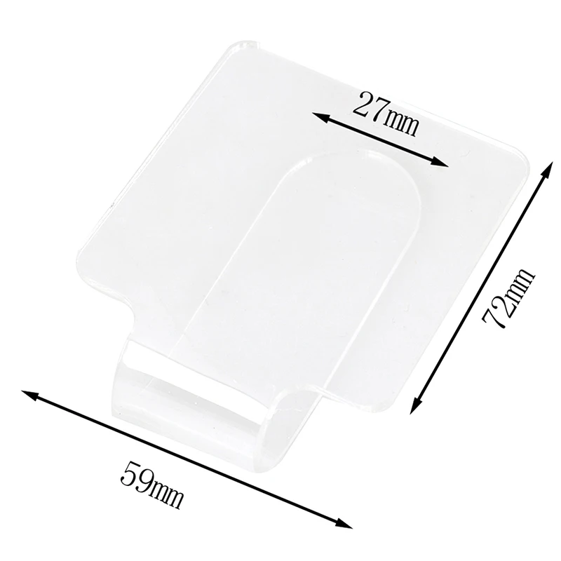 

1PC/2PCS Makeup Palette Acrylic Clear Nail Art Manicure Polish Mixing Painting Color Tool DIY Mixing Pigment Hot