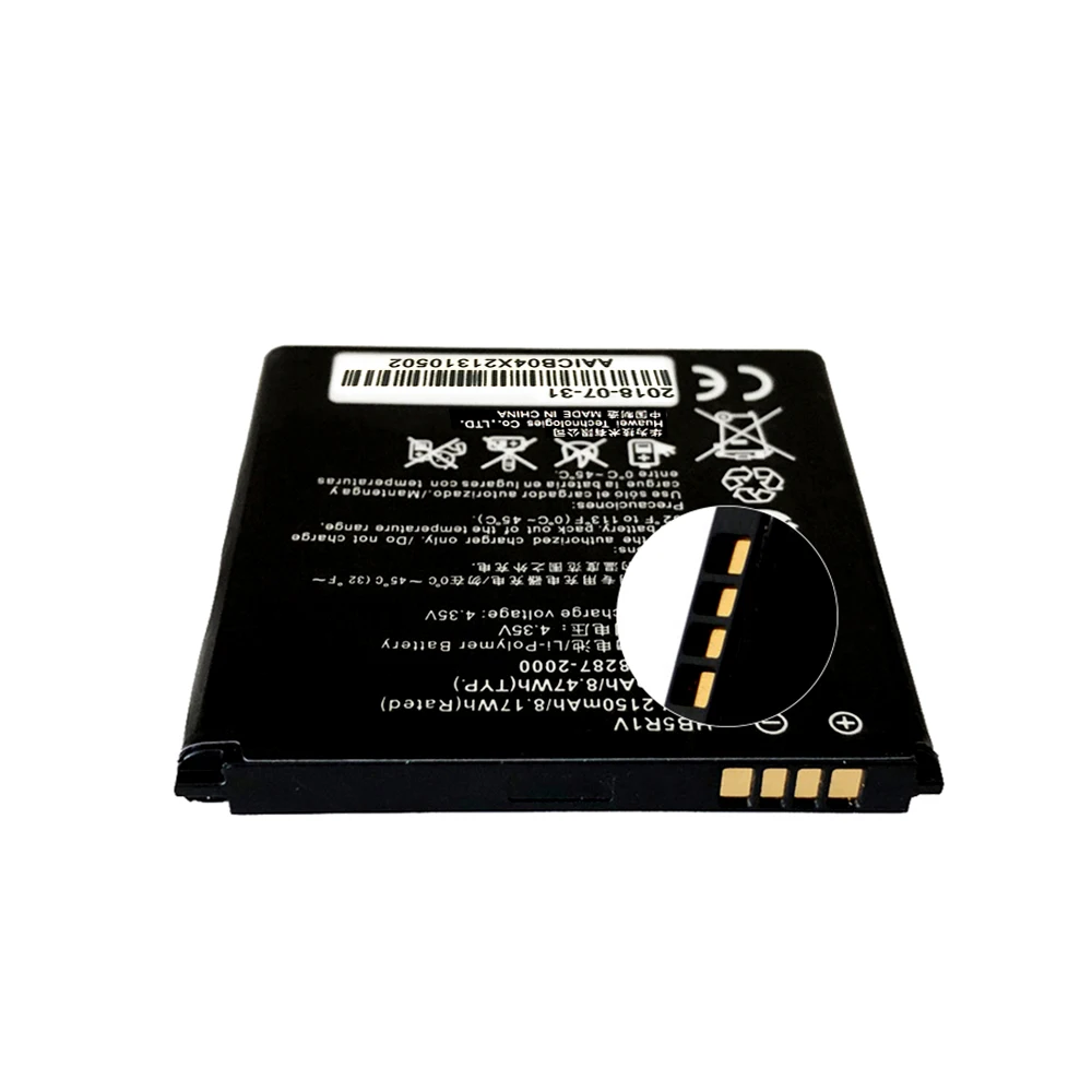 100% Оригинальный аккумулятор HB5R1V для Huawei Honor 2 3 U8950D G600 C8826D T8950 U8832D U9508 U8836D C8950D G500