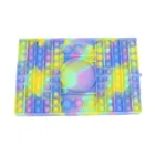 Большая игра, игрушка-антистресс, радужная шахматная доска, Поппер пузырьков, сенсорные игрушки, игрушка для снятия стресса, 2-4 игрока