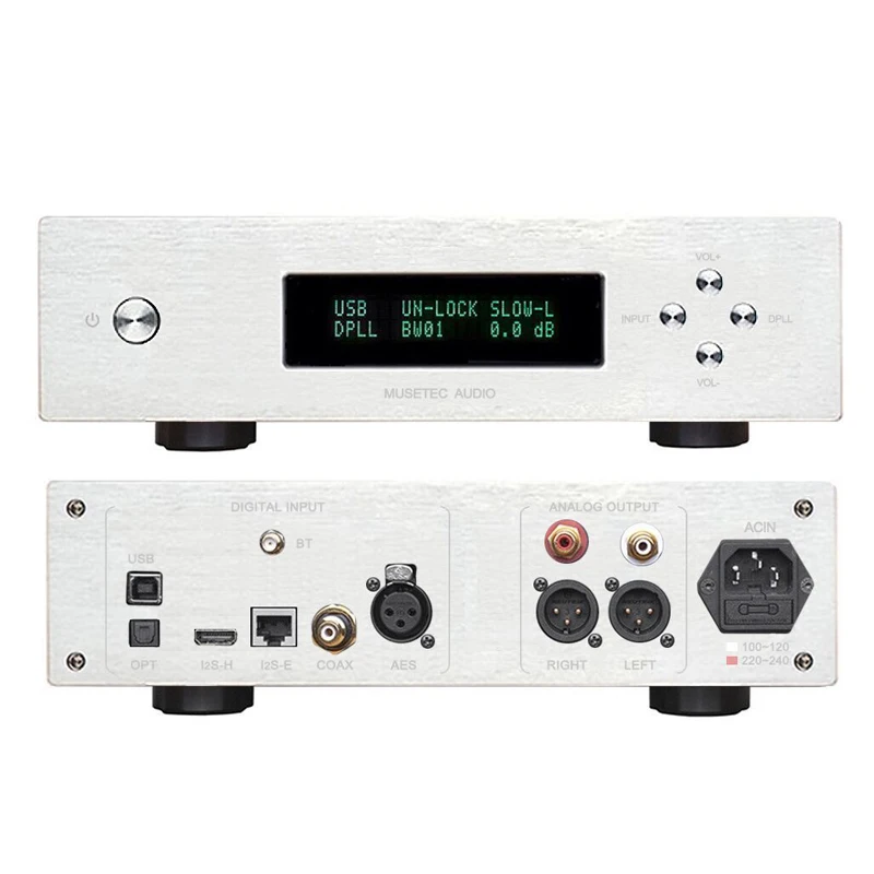 Аудио декодер Л. К. S USB ES9038pro DAC DSD I2S 110В 240В аудио декодер|Цифро-аналоговые