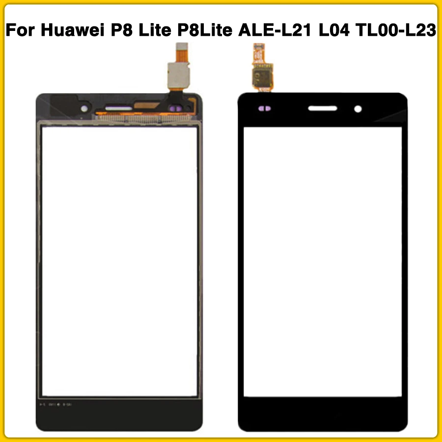 Сенсорный экран для huawei P8 Lite P8Lite ALE-L21 L04 TL00-L23 5," сенсорная панель дигитайзер Сенсорная передняя стеклянная линза