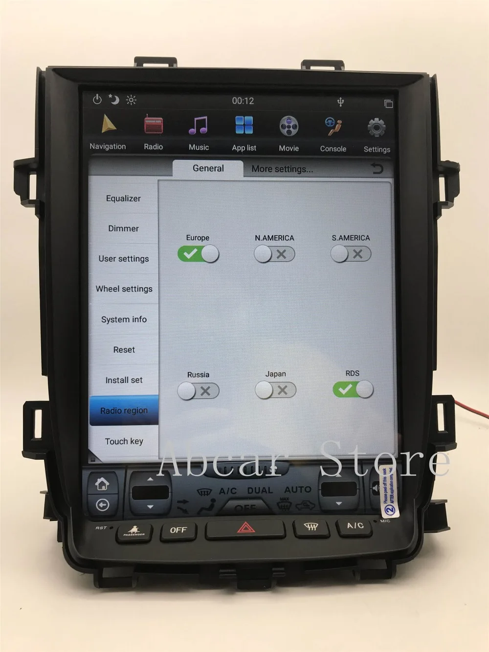 Tesla стиль Android 8,1 автомобильный dvd-плеер gps навигация для Toyota alphard Vellfire 20 серии 2007- PX6 радио CARPLAY HDMI