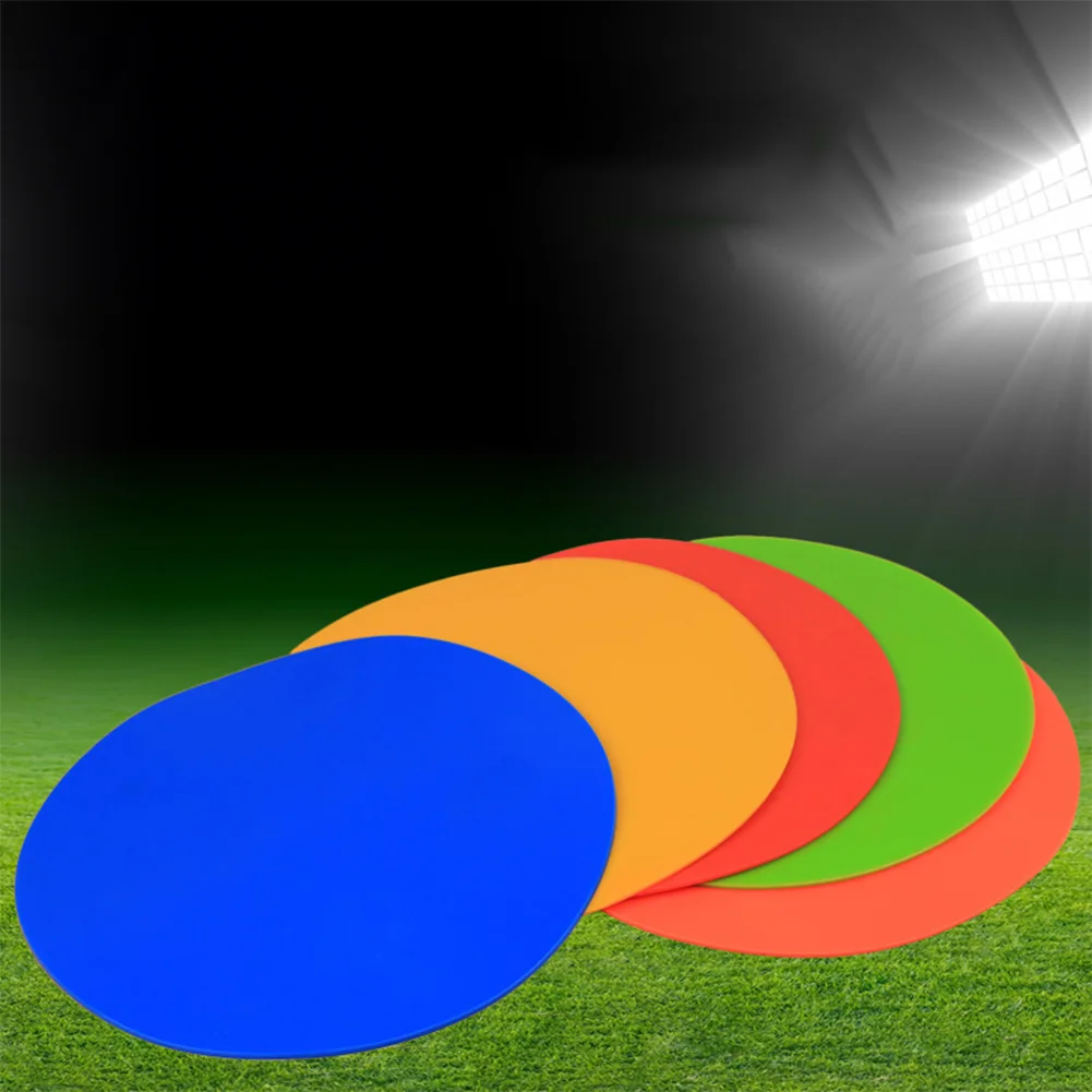 Mark Plates Football Training Equipment Soft PVC Sport Exercise Traffic Plate Team Sports Athletes Physical Pads | Спорт и