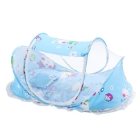foldable baby bedding set with mosquito net boy girl portable newborn crib sleepping bed pillow cot cradle for babynest