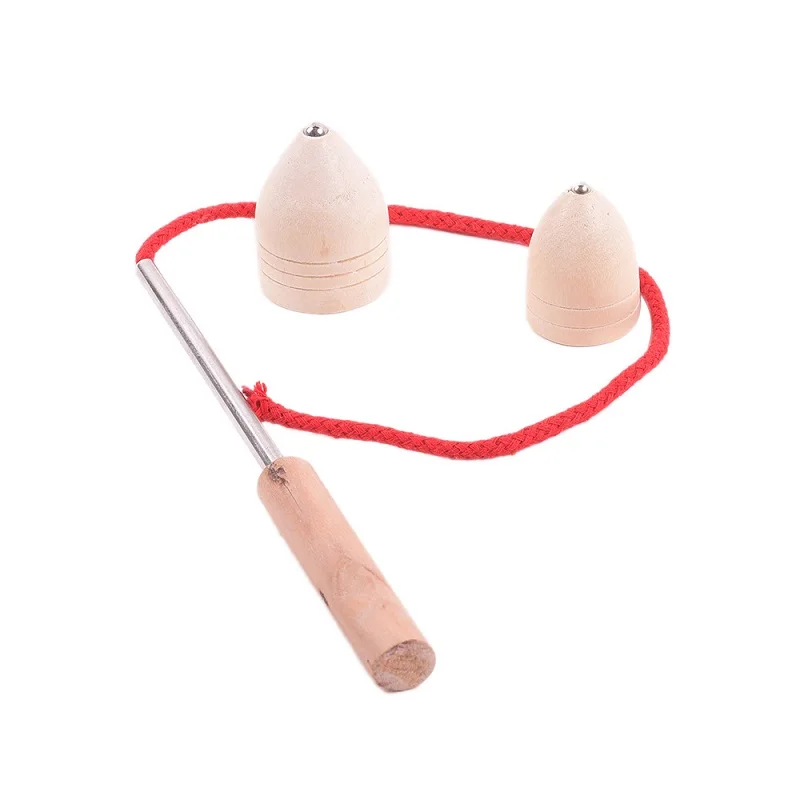 

Wooden top Toys 2 suction card wear resistant children's outdoor activities whipping fun nostalgic top tradition classics gyro