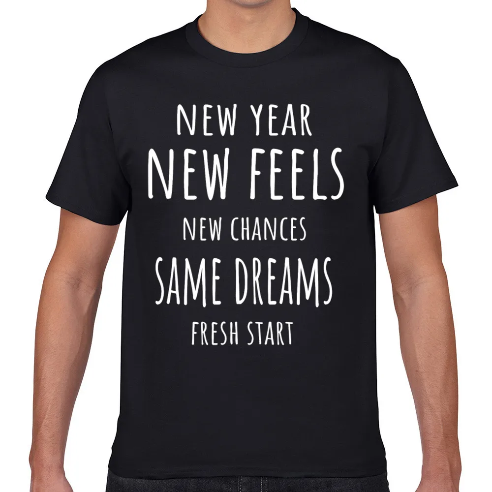 

Tops T Shirt Men new year Funny Harajuku Geek Custom Male Tshirt fa006