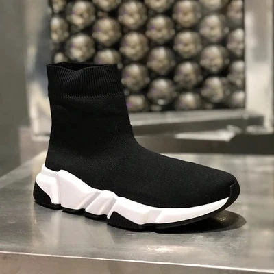 

2021 Hot Brand designer socks shoes lovers fashion stretch knit shoes casual platform shoes men and women shoes 35-46