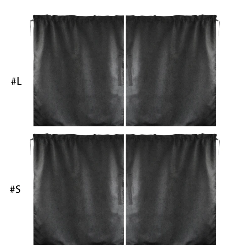 

Auto Divider Privacy Curtains Side Windows Sunshade Compatible with Most Cars