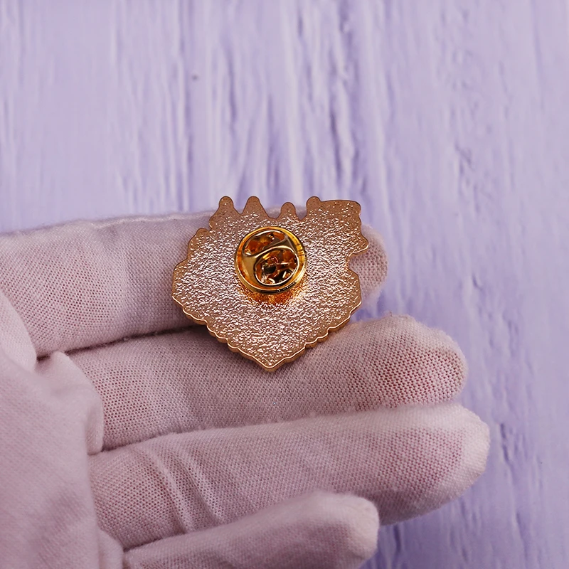 Эмалированная брошь в виде карты мародера H-Поттера школьная стиле Хогвартса