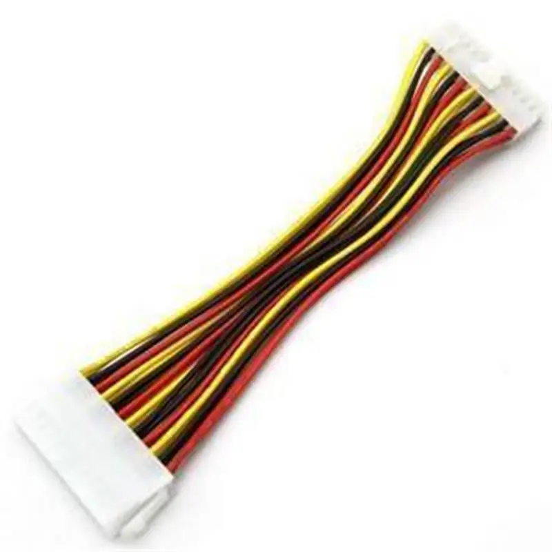 ATX 24Pin материнская плата силовой удлинитель 18AWG для водяного охлаждения