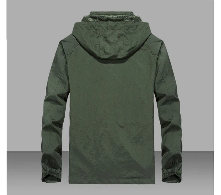 6XL Мужская водонепроницаемая военная куртка осенняя мужская Повседневная