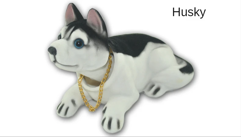 

Car Dashboard Decor Nodding Puppy Toys Shaking Head Dog Ornaments Car Bobblehead Dog Toy Wobble Shaking Head Dolls Car Home Room