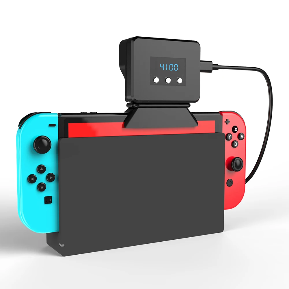 Cooling Fan for NS Switch External Turbo Pumping Cooler Radiator Base Heat Sink Temperature Display Nintendo Console | Электроника