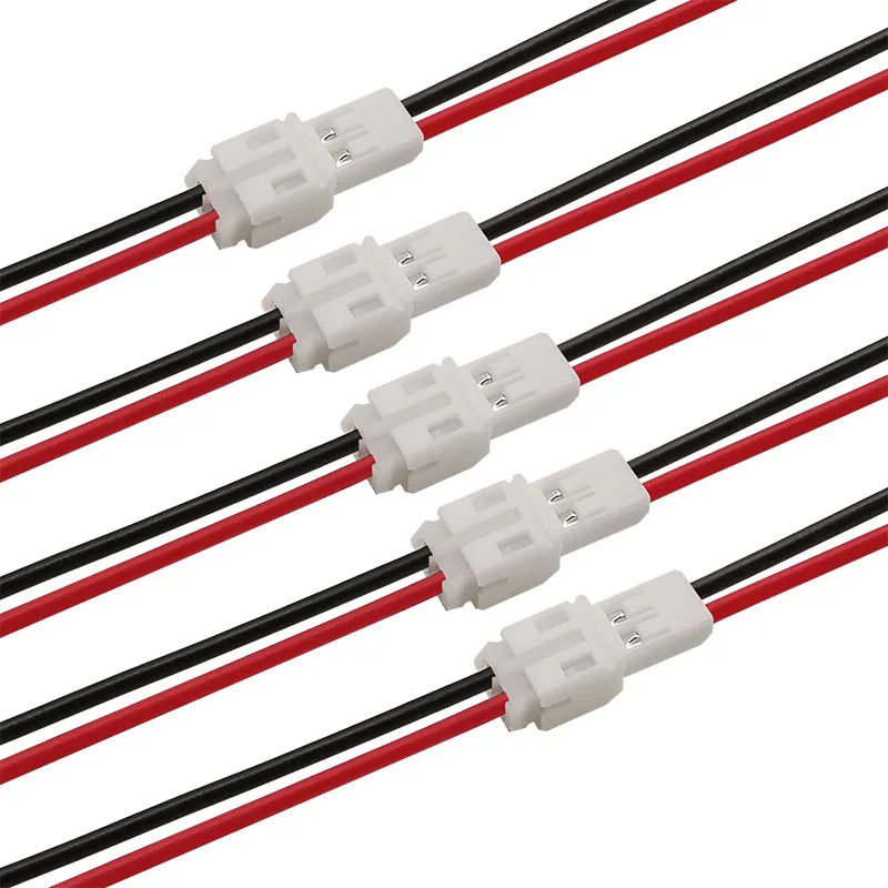 1/2/5 пар JST 2Pin Проводные разъемы PH 2 0 мм 2P Мужской Женский Разъем Удлинитель