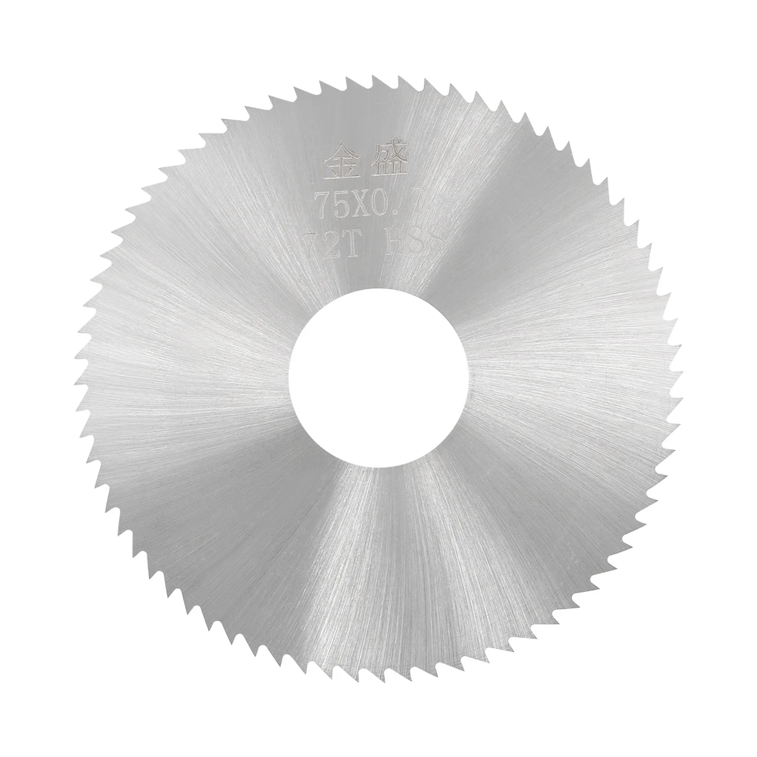 

Uxcell Circular Saw Blades 75x22x0.7mm 72 Teeth HSS Disc Cutting Blade for Wood Metal