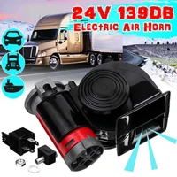 12v super loudly air horn snail compact horns for motorcycle car truck boat rv modification parts 115 139db