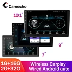 Camecho MP5 видеоплеер автомобильный Радио GPS навигация 1 + 16 Гб Универсальный 2 Din Bluetooth WiFi 7910 дюймовый HD сенсорный экран Автомобильный плеер