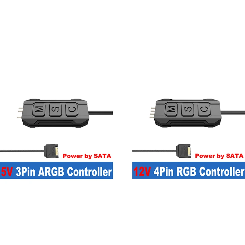 Цветная (RGB) Управление Кабеля ARGB Процессор чехол высокоэффективным вентилятором