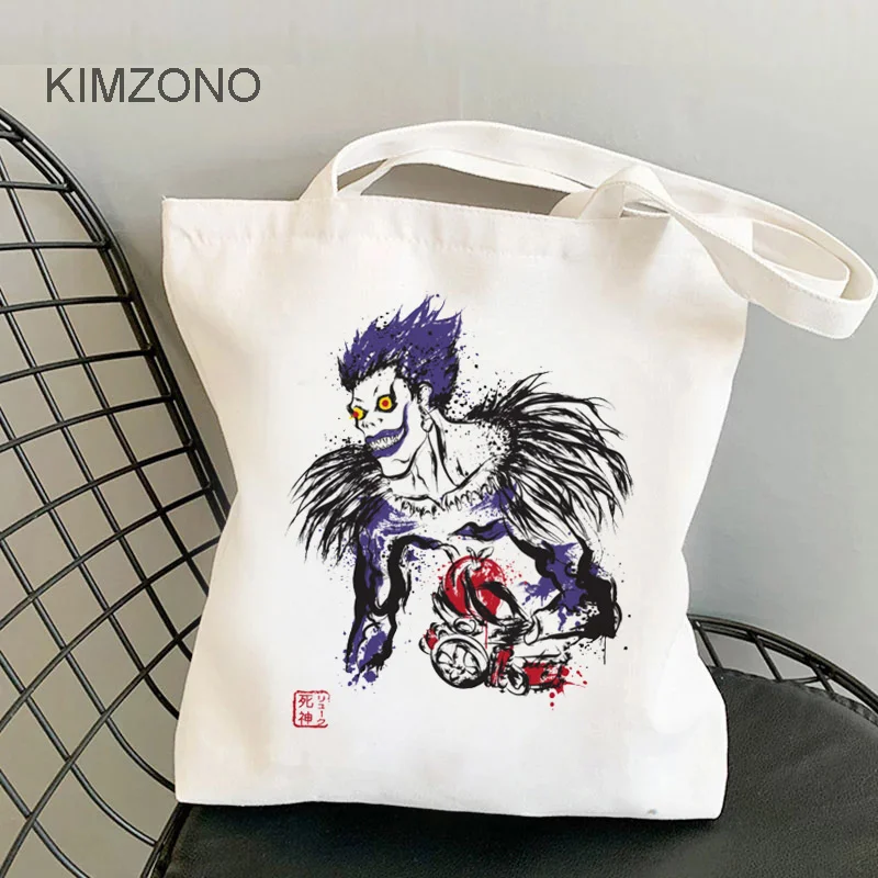 

Death Note Bleach-ichigo shopping bag tote reusable handbag grocery shopper bag sac cabas bolsa compra reusable reciclaje cabas