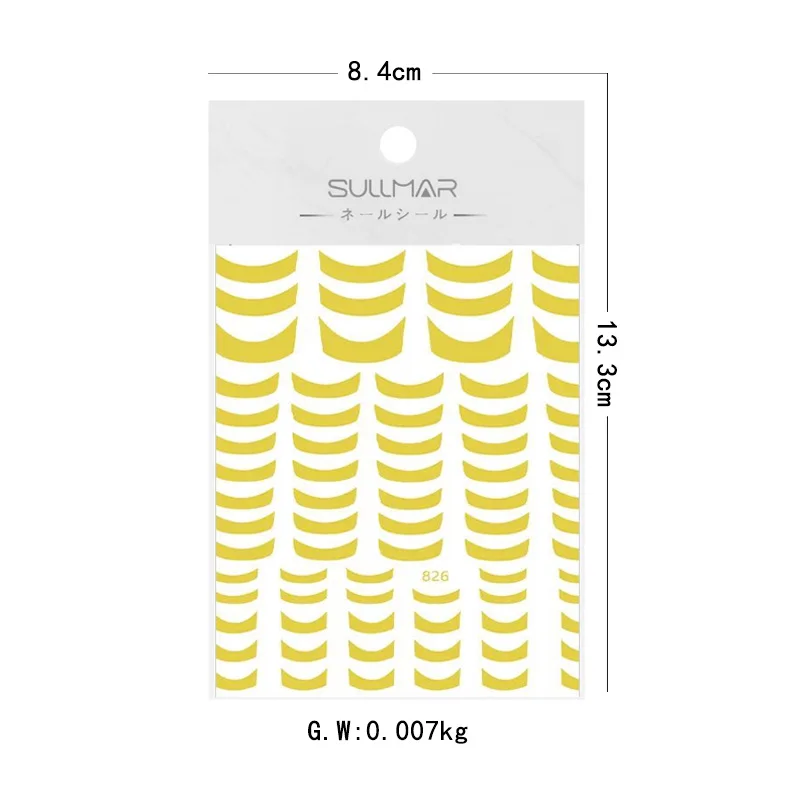 

3D Gold Foil Nail Stickers Foils Flowers Line Pattern Nail Decals Design Marble Texture New Nail Art Decoration Manicure