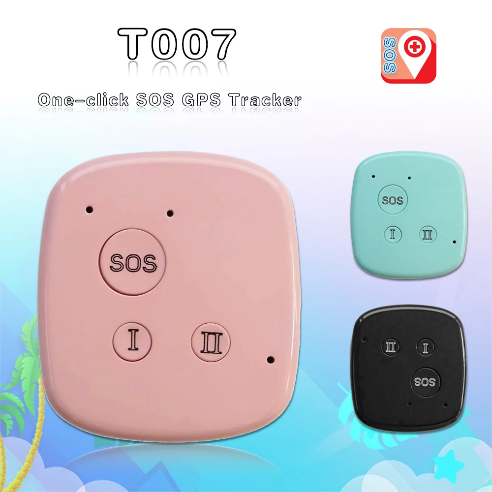Отслеживающий локатор в реальном времени T007 мини GPS трекер с низкой батареей