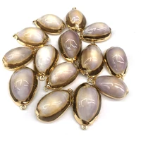 natural shell pendants irregular shape mother of pearl exquisite charms for jewelry making diy bracelet necklaces accessories