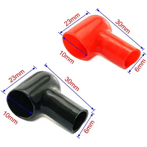 Изоляционные колпачки для аккумуляторных батарей 12 шт. клеммные ботинки