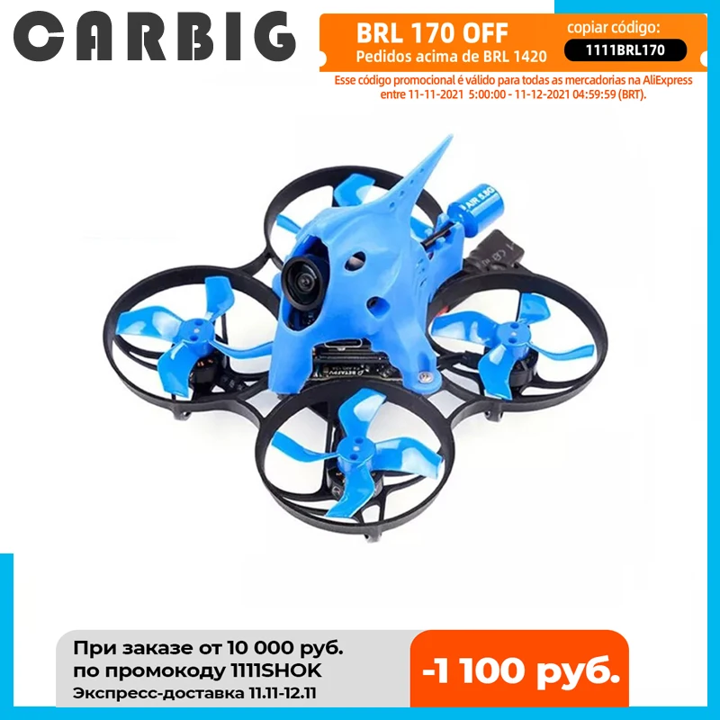 

BETAFPV Beta75X FPV гоночный Дрон HD цифровой 1103 8000KV бесщеточный Квадрокоптер 5,8G VTX 75 мм F4 AIO 12A FC 2-4S 12A ESC