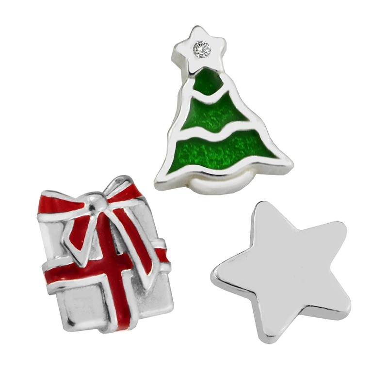 Подходит для плавающего кулона ожерелья маленькие элементы упаковка в 3 шт. 100%