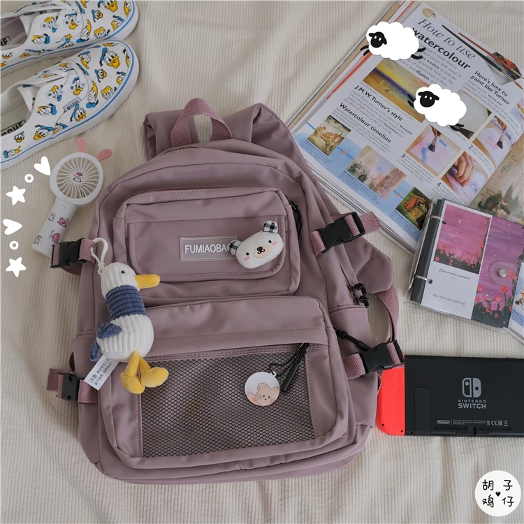 

BB964 2021 New high school student class backpack men's all-match Large capacity travel backpack