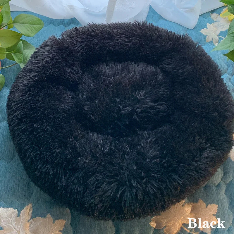 

Soft Round Dog Bed Pet Bed Dog Big Bench Chihuahua Non-Slip Kennel Basket Kennel Pet Supplies Sofa Dog House Cat Dog Bed Big Dog