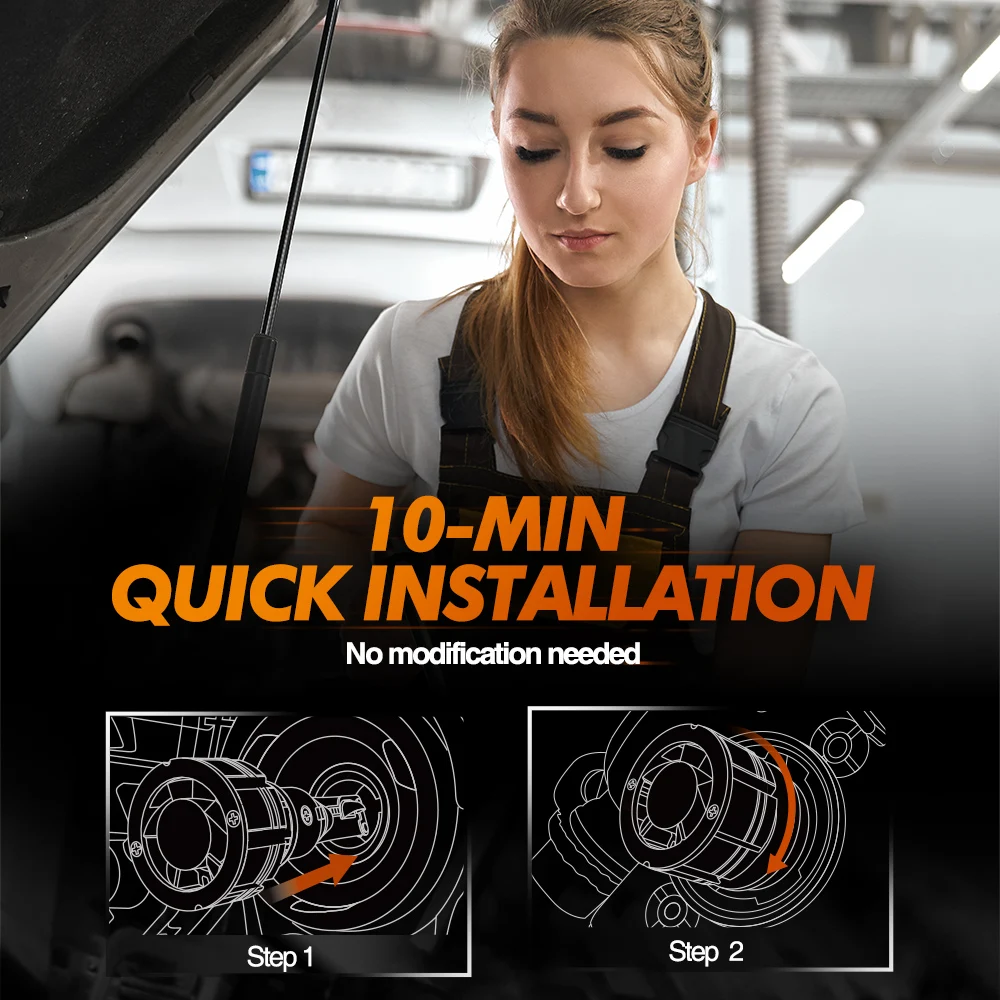 Автомобильные фары SEALIGHT 2 шт. H11 H8 H9 H4/9003/HB2 светодиодные Canbus H13/9008 9007 80 Вт лм турбо