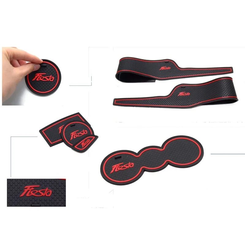 Слот коврик для двери 3D резиновый внутренняя чашка Подушка паз Lnterior