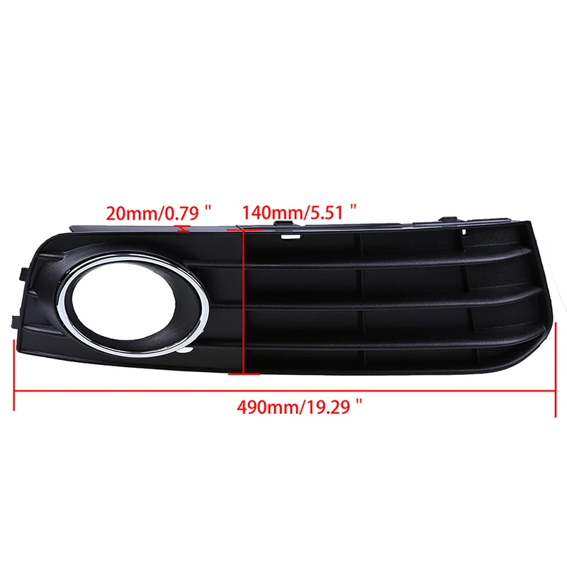 Решетки передние автомобильные POSSBAY из абс-пластика для Audi A4 B8 2007 2008 2009-2011 |