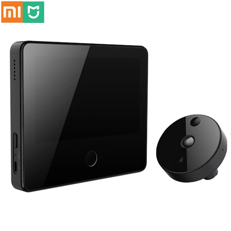 Xiaomi Mijia умная камера кошачий глаз дверной звонок инфракрасное ночное видение ИИ