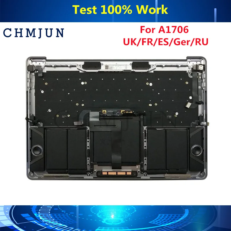 Оригинальные чехлы A1706 с подставкой для рук 13 дюймов Macbook Pro Retina UK RU Ger FR ES AR Azerty Keyboard