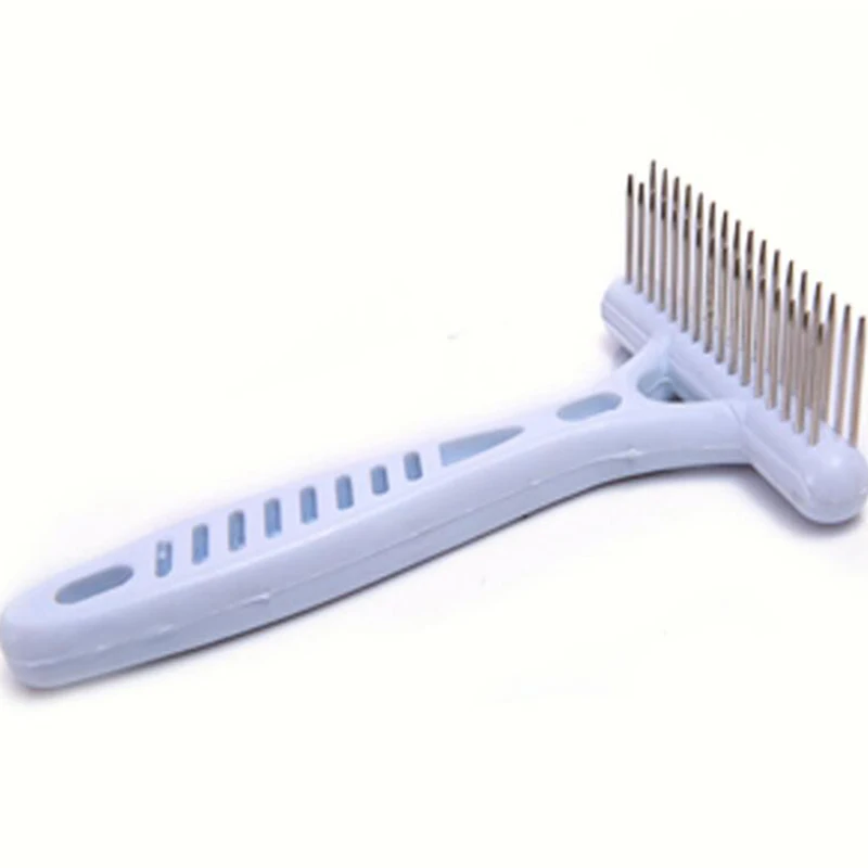 

New Rake Comb For Dogs Pet Dog Cleaning Supplies Short Hair Brush Long Shedding Fur Remove Cat Dog Brush Grooming Tools