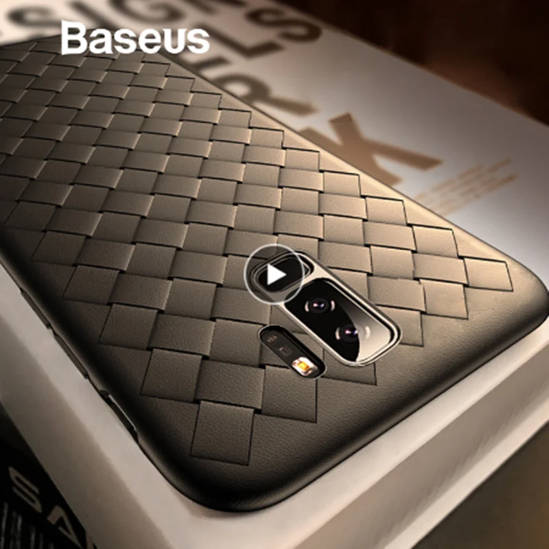 Роскошный чехол Baseus для Samsung Galaxy S9 Plus BV сверхмягкий силиконовый чехол-накладка
