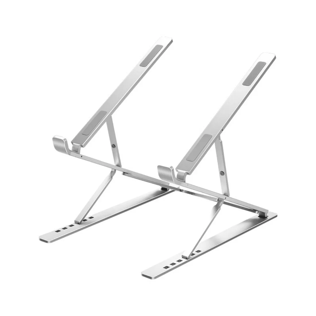 

New Folding Desktop Storage Laptop Stand Double Aluminum Alloy Notebook Tablet Stand