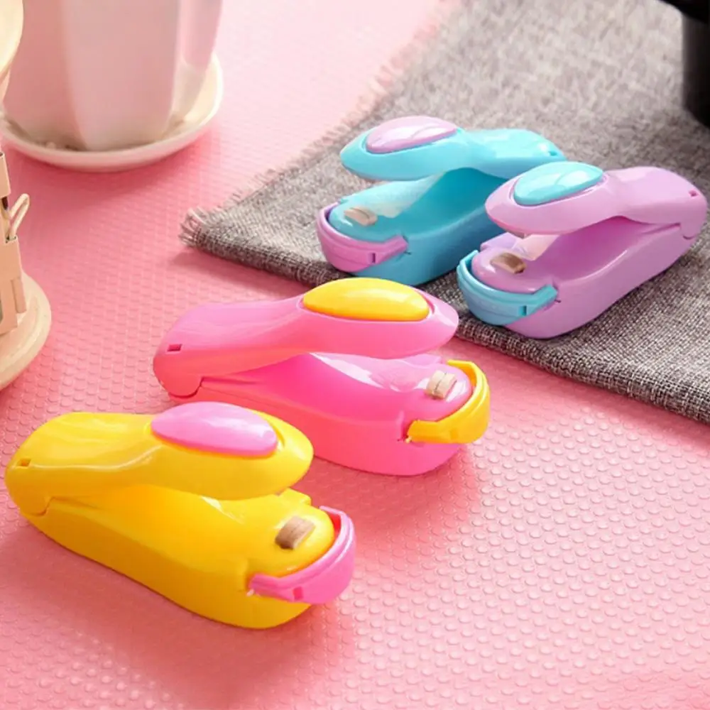 Мини термоуплотнитель портативный импульсный упаковщик пластиковый пакет