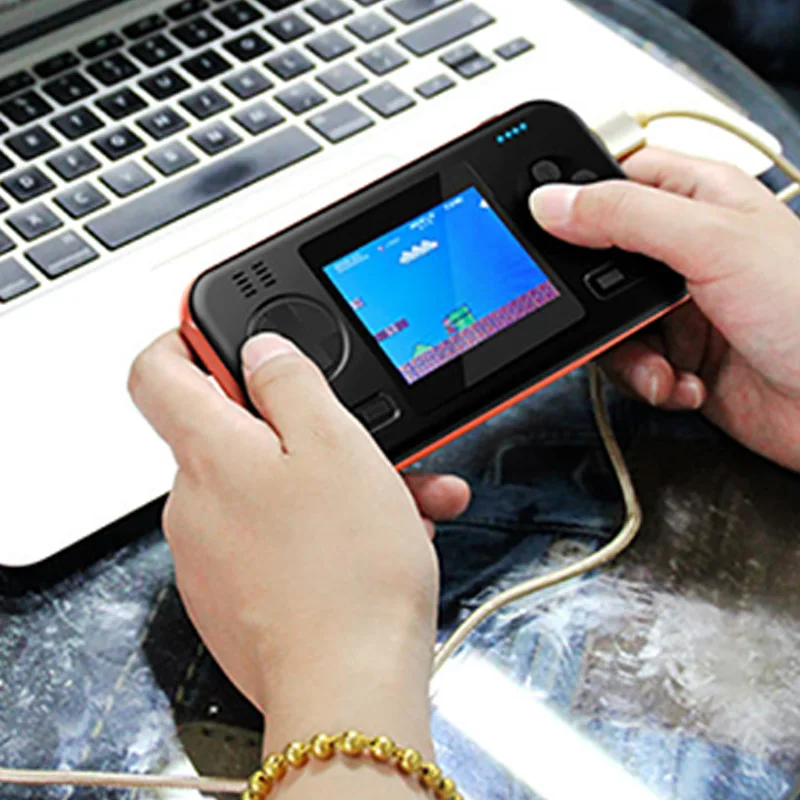 Встроенный 416 игр Wth 8000 мАч аккумулятор Power Bank Ретро видео портативная игровая