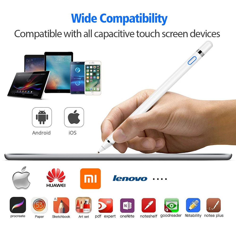 Стилус для Apple iPad Pro 11 12 9 10 5 7 умный сенсорный карандаш 2 Air 3 mini 4 Huawei планшет ipad