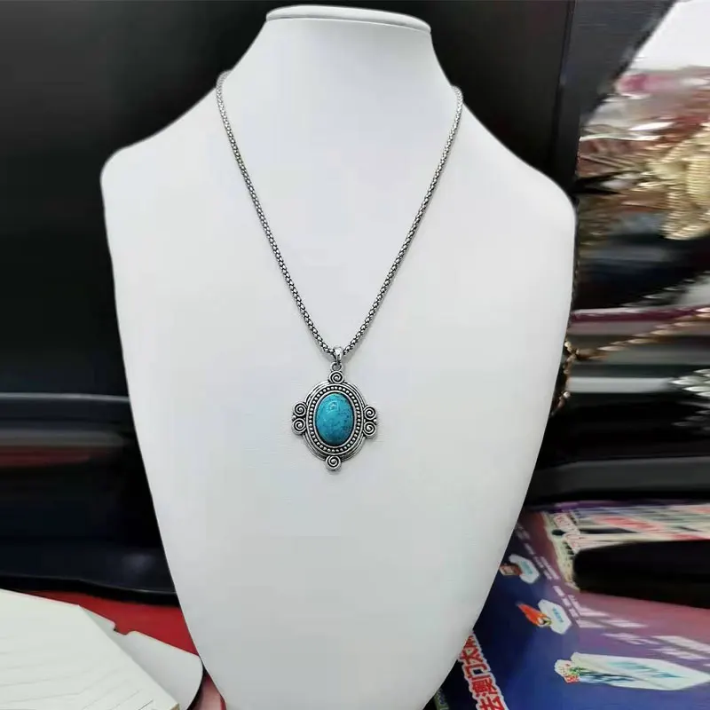 Прямая поставка с фабрики Женские Подвески из сплава бирюзы в стиле ретро