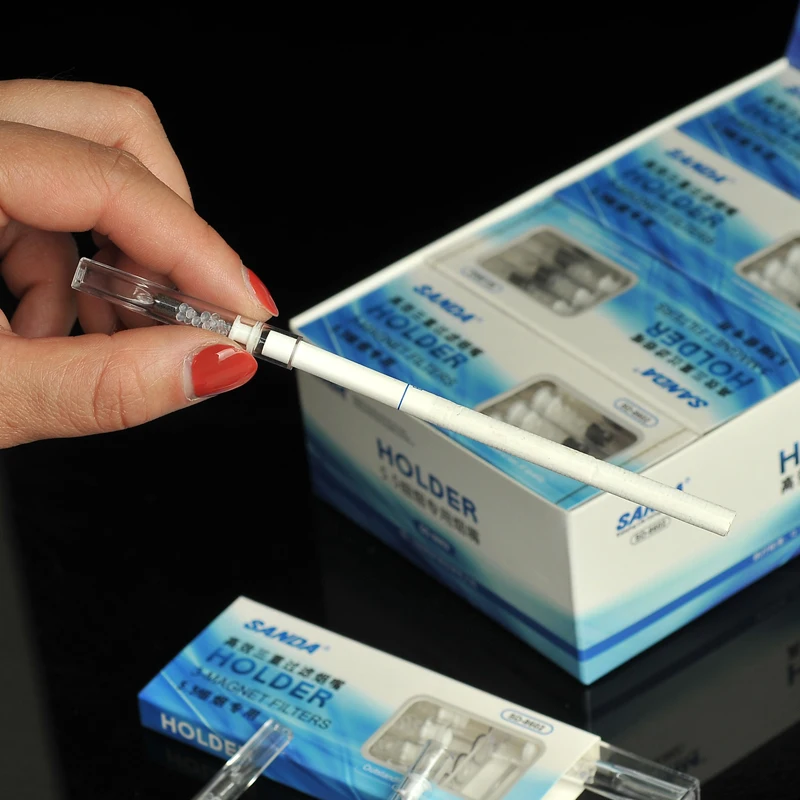 10 фильтров в упаковке уменьшают смолу и никотин сигаретные фильтры одноразовый