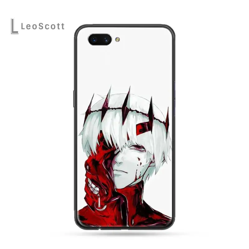 

Tokyo Ghoul Kaneki Ken Phone Case For OPPO F 1S 7 9 K1 A77 F3 RENO F11 A5 A9 2020 A73S R15 REALME PRO Cover Funda Shell