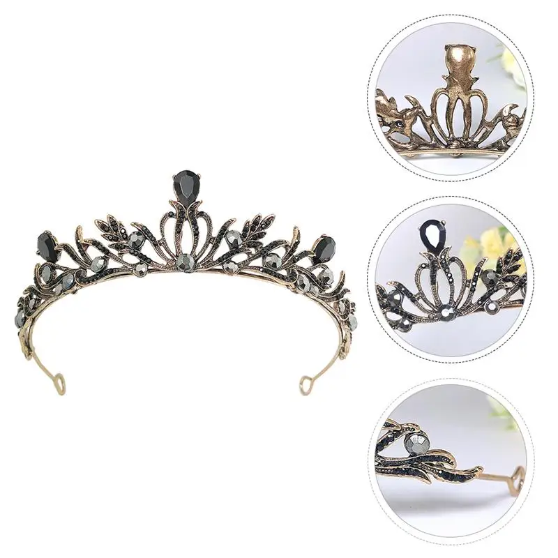 

1pc Elegant Fashionable Charming Exquisite Bridal Crown Wedding Crown Wedding Hairband