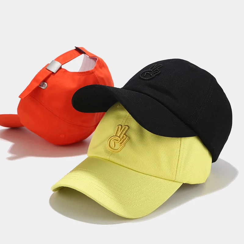 Женская и Мужская бейсболка мягкая Летняя Повседневная Кепка с вышивкой в